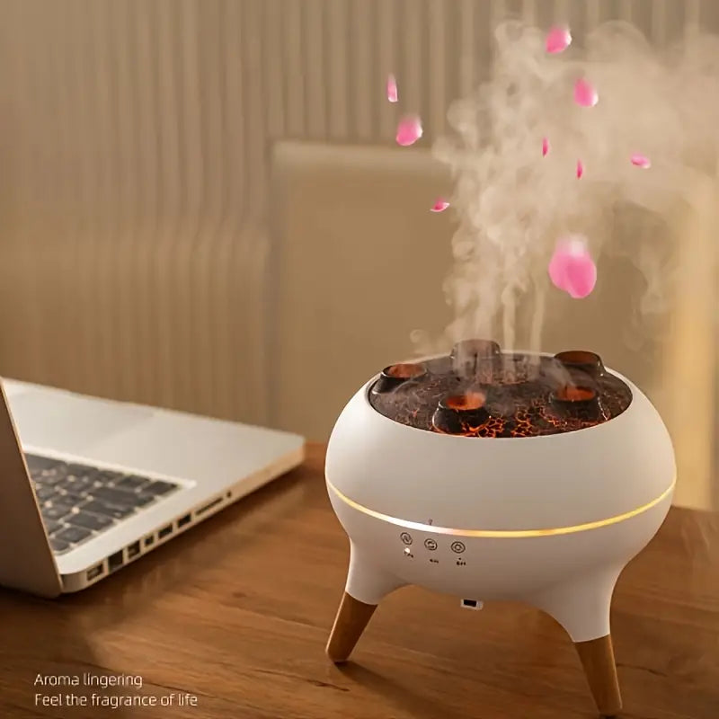 Colorful Jellyfish Humidifier – Relaxing LED Air Diffuser