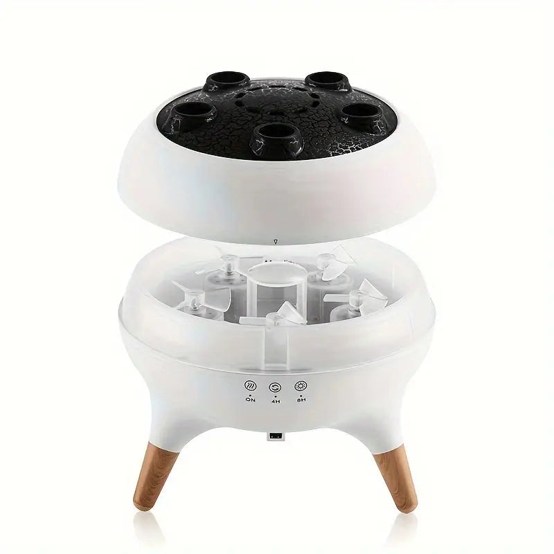 Colorful Jellyfish Humidifier – Relaxing LED Air Diffuser